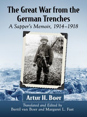 cover image of The Great War from the German Trenches